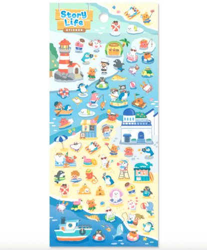 **Mindwave - Sticker Sheet - Story Life - Seaside