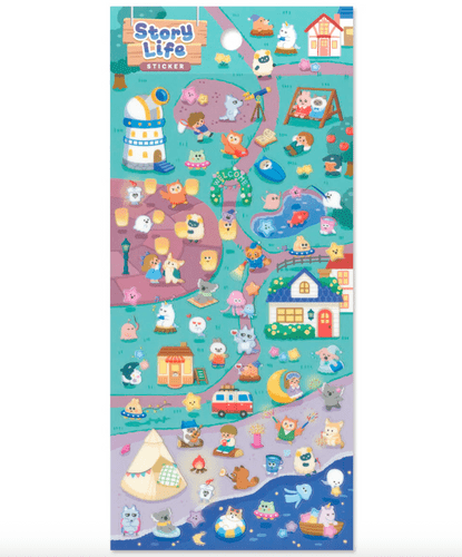 **Mindwave - Sticker Sheet - Story Life - Village PM