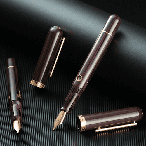 Nahvalur - Nautilus Fountain Pen - Stylophora Berry