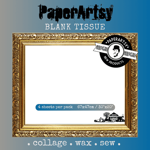 *PaperArtsy - Printed Tissue - Blank