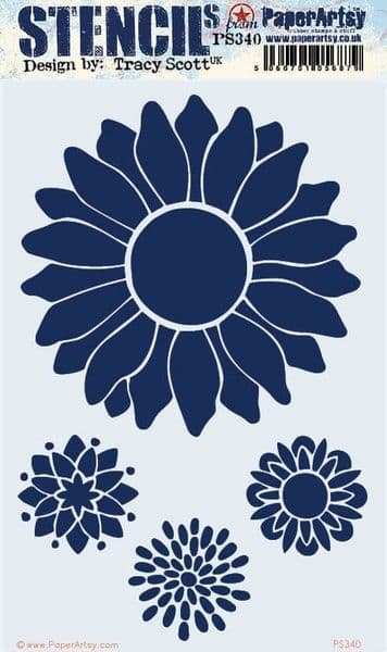 PaperArtsy - Stencil - Tracy Scott #340