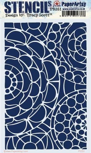 PaperArtsy - Stencil - Tracy Scott #351