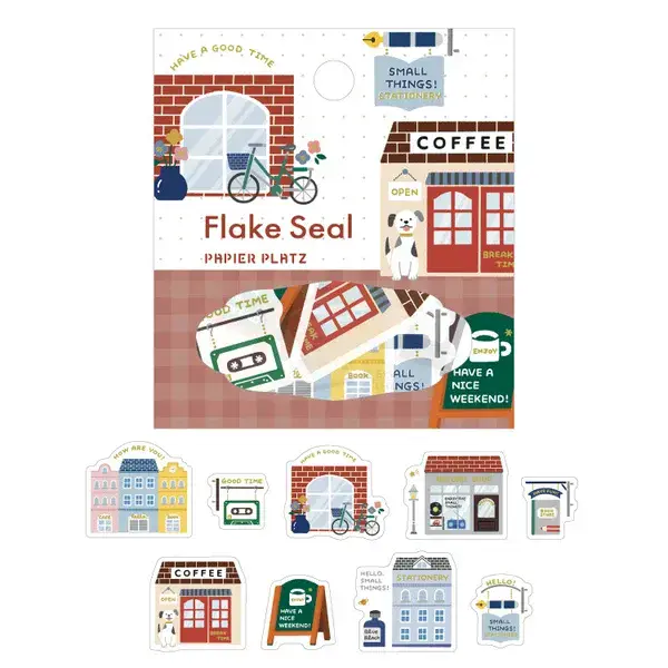 *Papier Platz - Flake Stickers - ERIC small things - Favourite Place