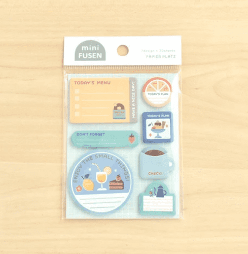 **Papier Platz - Mini Sticky Notes - ERIC small things - Fruit & Sweets