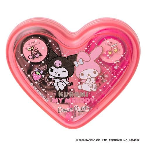 *Plus - Deco Rush Set - Sanrio - My Melody & Kuromi