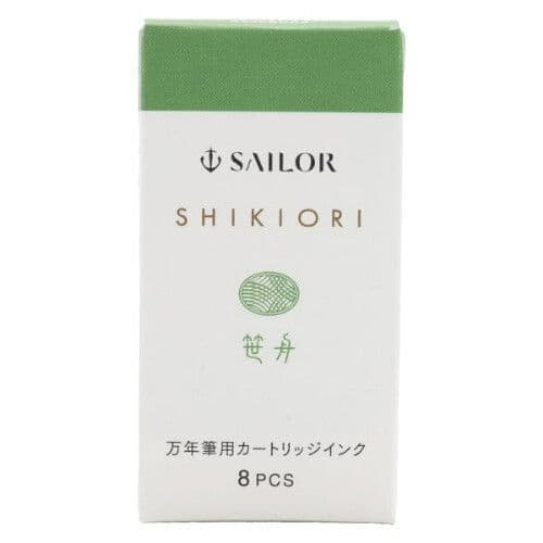 **Sailor - Shikiori Ink Cartridges - Kusa Asobi - Sasabune