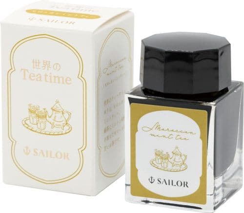 **Sailor - Tea Time Collection #3 - Ink 20ml - Moroccan Mint Tea