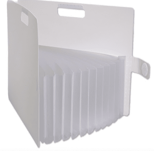 **Sakura Cray Pas - Komagoma A4 File - White