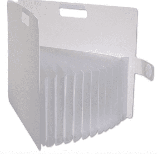 **Sakura Cray Pas - Komagoma A4 File - White
