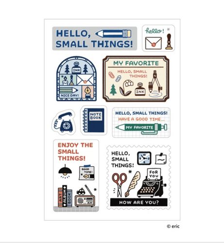 *Sanby - Multi Sticker - Eric Small Things - My Desk