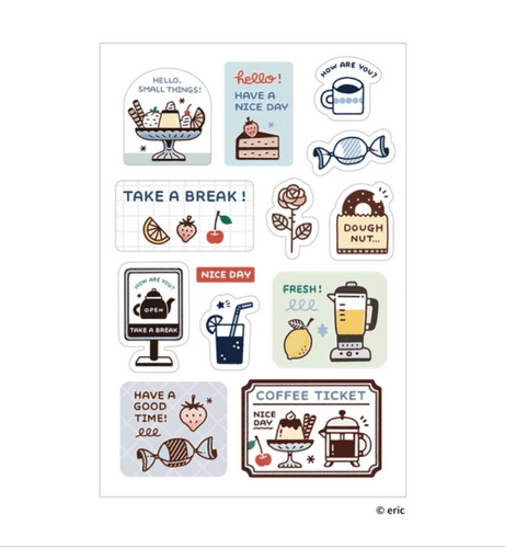 *Sanby - Multi Sticker - Eric Small Things - Tea Time