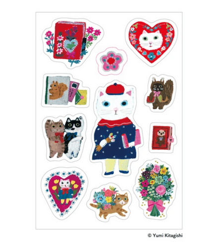 *Sanby - Multi Sticker - Yumi Kitagashi - Art Time