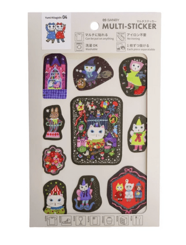 *Sanby - Multi Sticker - Yumi Kitagashi - Magical Time