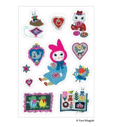 *Sanby - Multi Sticker - Yumi Kitagashi - Tea Time