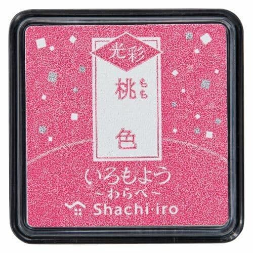 *Shachihata - Iromoyo Ink Pad - MINI Shimmer - Momo