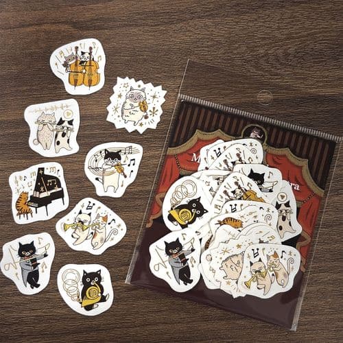 *Shinzi Katoh - Flake Stickers - Meowphonic Orchestra