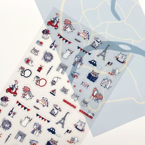*Shinzi Katoh - Sticker Sheet - Chignon