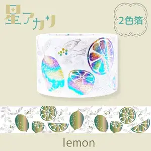 *Shinzi Katoh - Washi Tape - Rainbow - Lemon