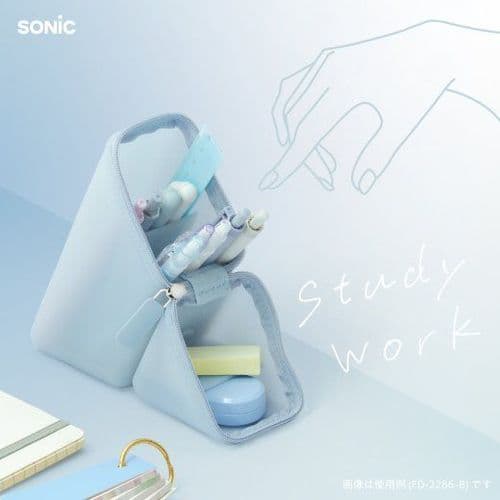 *Sonic - Kakusta - Pen Case/Stand - Sheer Blue