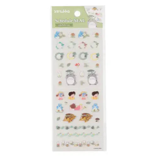 **Studio Ghibli - Schedule Stickers - My Neighbour Totoro