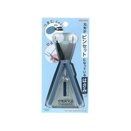 *Sun-Star - TSUMAMUNO Stickyle - Scissors & Tweezers - Blue