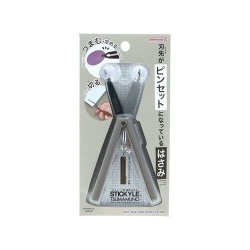 *Sun-Star - TSUMAMUNO Stickyle - Scissors & Tweezers - Mocha Black