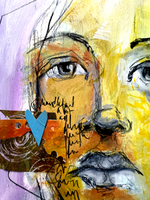 *Sunday 26th April - Pushing the Portrait with Dina Wakley - 9:30-4:30pm