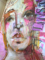 *Sunday 26th April - Pushing the Portrait with Dina Wakley - 9:30-4:30pm