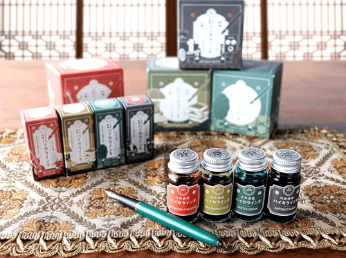 **Taccia Ink - 110th Anniversary Taisho Roman Hikara (Guitar) Ink Set - Esprit