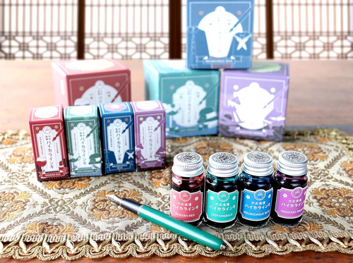 **Taccia Ink - 110th Anniversary Taisho Roman Hikara (Guitar) Ink Set - Sentimental
