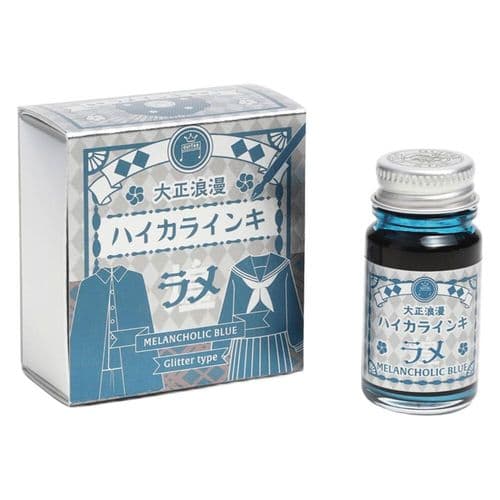 **Taccia Ink - Taisho Roman Hikara (Guitar Ink) - 12ml Shimmer - Melancholic Blue