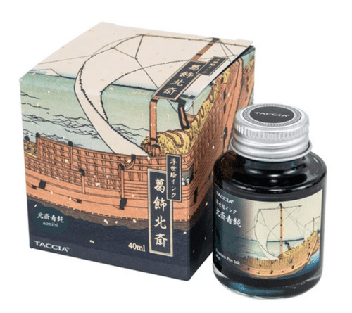 *Taccia Ink - Ukiyoi-e Collection 40ml - Hokusai - Aonibi
