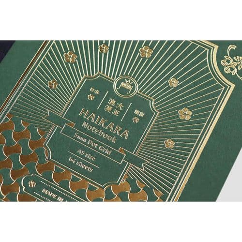 *Taisho Roman - Haikara A5 Notebook - 5mm Squared Dot