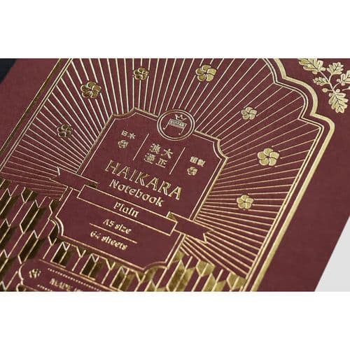 *Taisho Roman - Haikara A5 Notebook - Plain