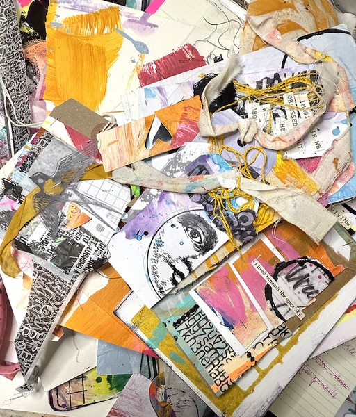 *Thursday 23rd April - Find your Wild: Eclectic Collage with Dina Wakley - 9:30-4:30pm