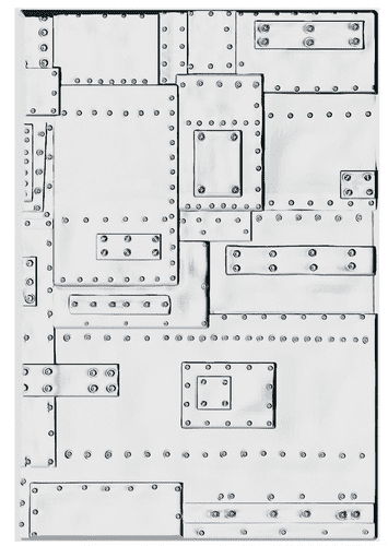 *Tim Holtz - 3D Texture Fades LG Embossing Folder A5 - Foundry