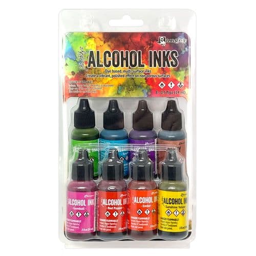 *Tim Holtz - Alcohol Inks - Spectrum 8pk - Bright