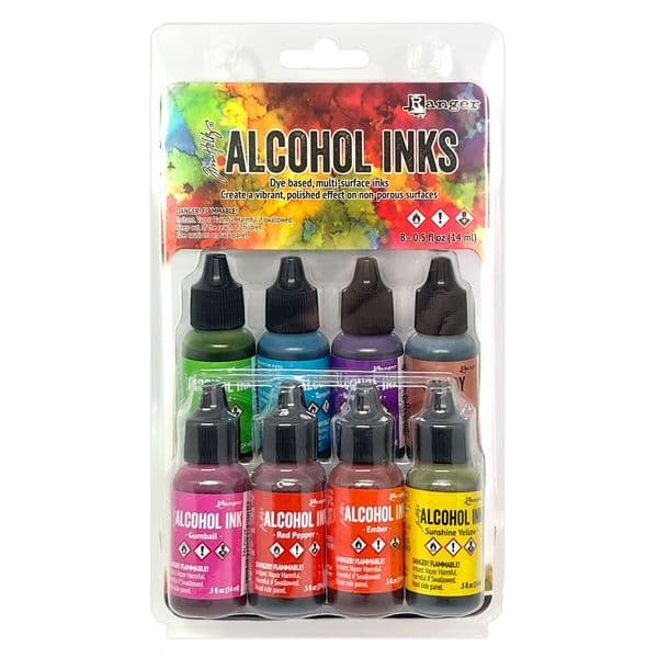 *Tim Holtz - Alcohol Inks - Spectrum 8pk - Bright
