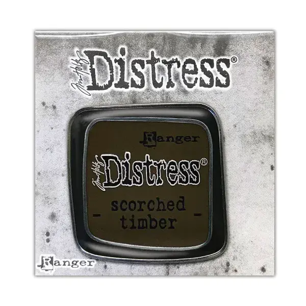 *Tim Holtz - Distress Enamel Pin - Scorched Timber
