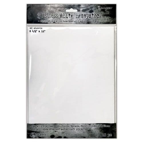 *Tim Holtz - Distress HeavyStock 8.5x11" - White