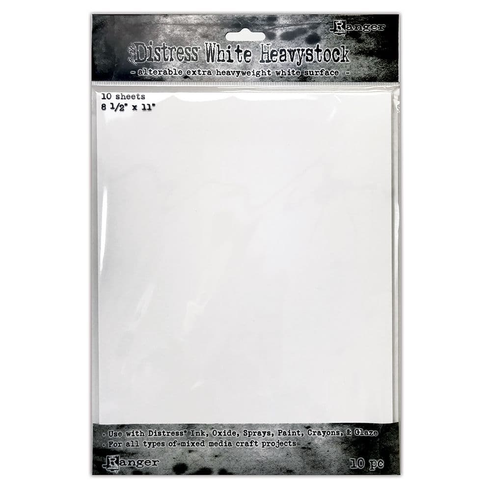 *Tim Holtz - Distress HeavyStock 8.5x11" - White