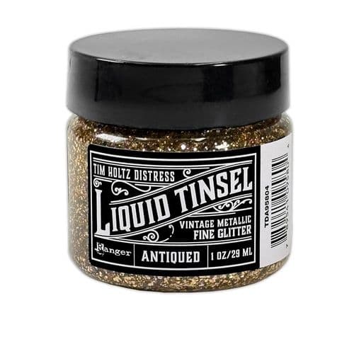 **Tim Holtz - Distress Liquid Tinsel - FINE - Antiqued