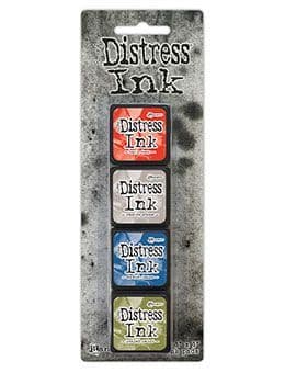 Tim Holtz - Distress Mini Ink Pad - Set 5