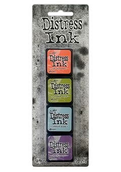 Distress Ink Mini Kit - 4 Colori, Inchiostri Per Fai Da Te E Scrapbooking - Foto 1