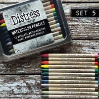 *Tim Holtz - Distress Water Colour Pencils - Set #4