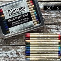 *Tim Holtz - Distress Water Colour Pencils - Set #6