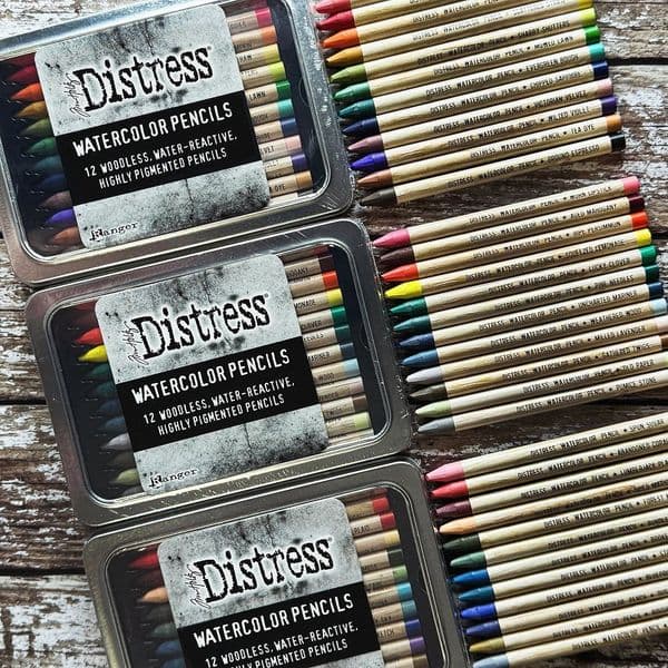 *Tim Holtz - Distress Water Colour Pencils - Sets 4/5/6 Bundle