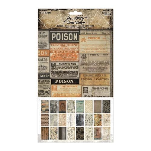 *Tim Holtz - idea-ology - Halloween - Backdrops