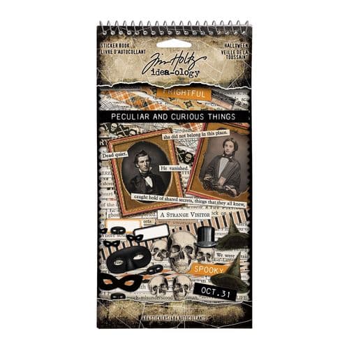 *Tim Holtz - idea-ology - Halloween - Sticker Book