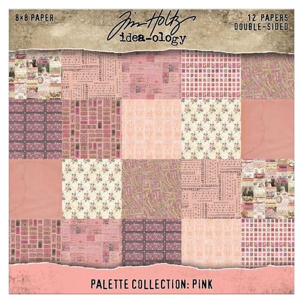 **Tim Holtz - idea-ology - Palette Paper Pad - 8x8
